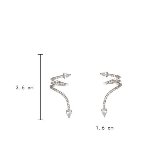 Snake earrings - Picture 2 of 4